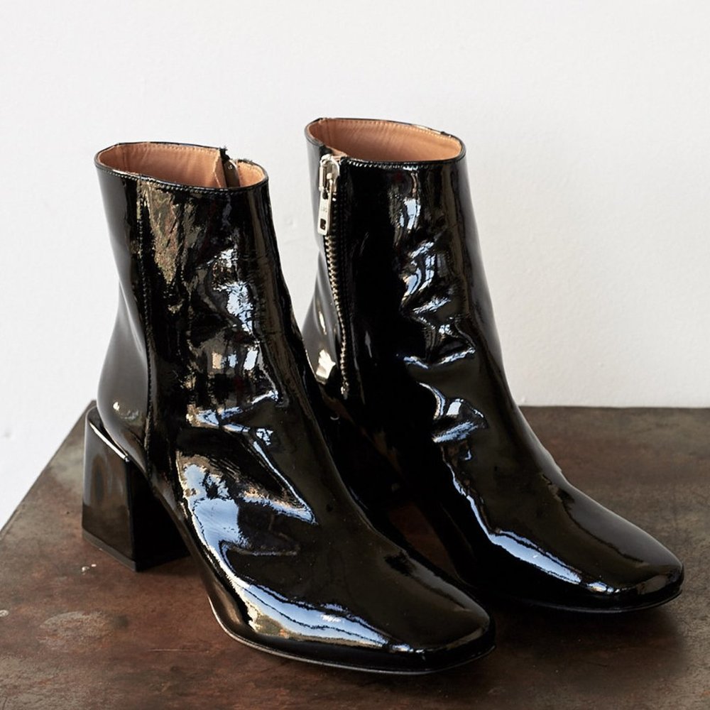 LoQ Lazaro Patent Leather Boot